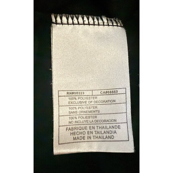 Nike Dri-Fit Black Round Neck Sleeveless Pullover Athletic Leisure Top Sz M - Picture 5 of 5